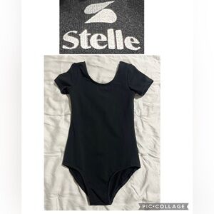 Stelle Classic Black Kids Leotard
